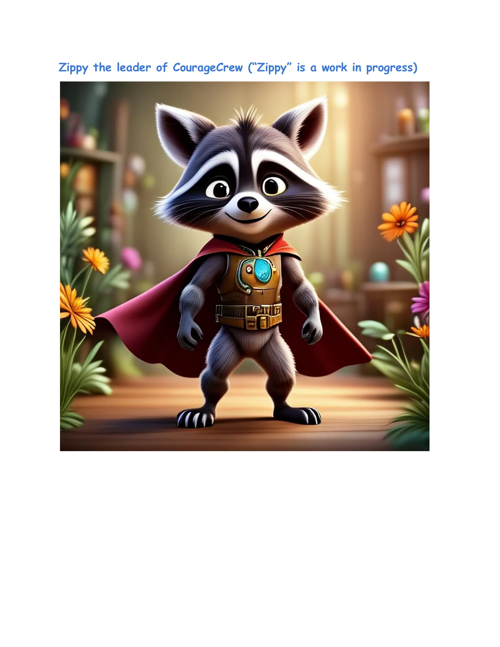 Zippy the Raccoon
